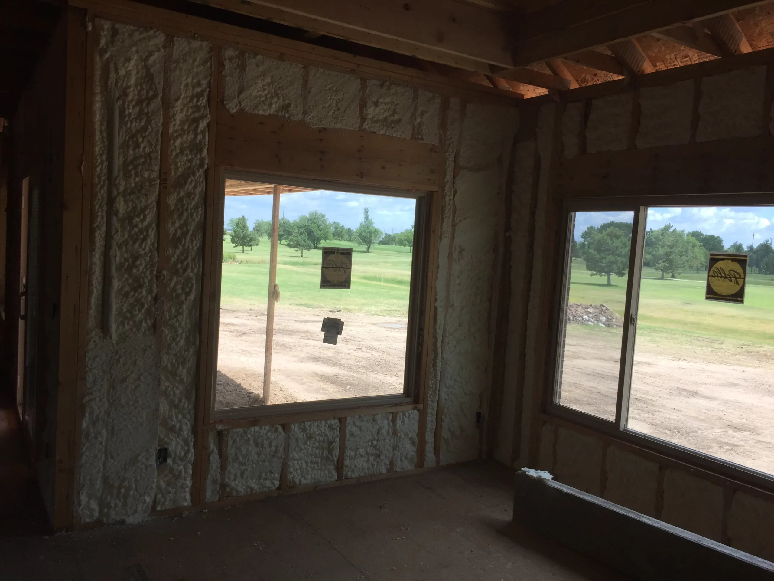 open cell spray foam insulation Kansas