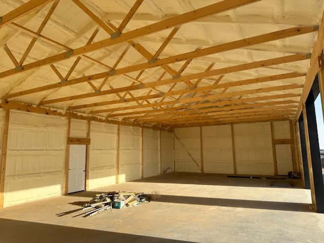 pole barn foam insulation