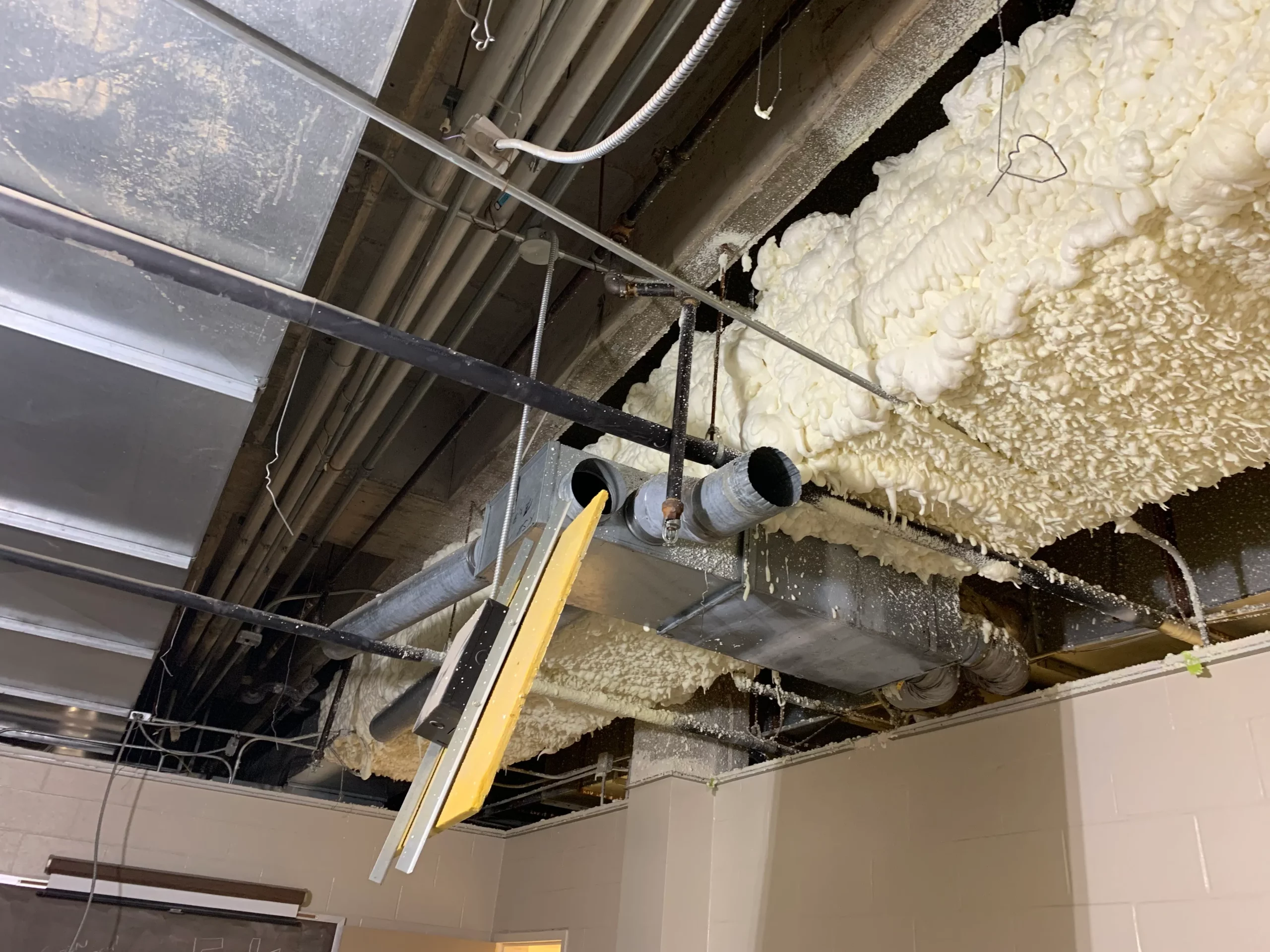 Duct Spray Foam Insulation Services In Wichita, Kansas