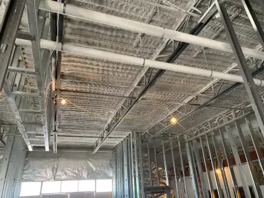 Metal building Spray Foam